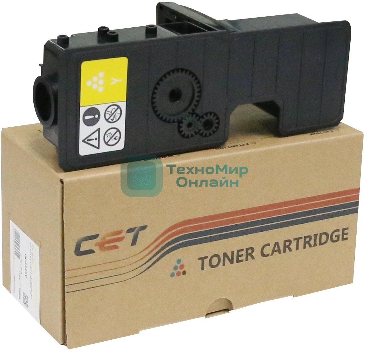 Картридж лазерный CET CET141136R TK-5220Y желтый (1200 стр.) для Kyocera ECOSYS P5021cdn/M5521cdn