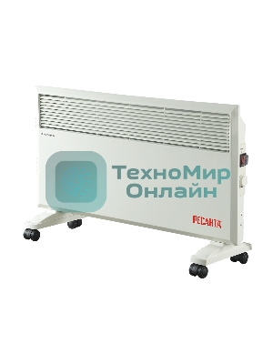 Конвектор электрический Ресанта ОК-1700 белый, 1700 Вт, 17 м2, термостат