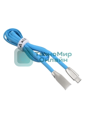Кабель USB ACD-Infinity Type-C ~ USB-A TPE, 1.2м, синий