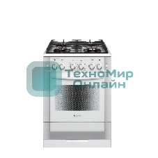 Плита газовая Gefest ПГ 6500-02 0042 белый, конфорок 4 шт, духовка 52 л, 60 см x 85 см x 60 см