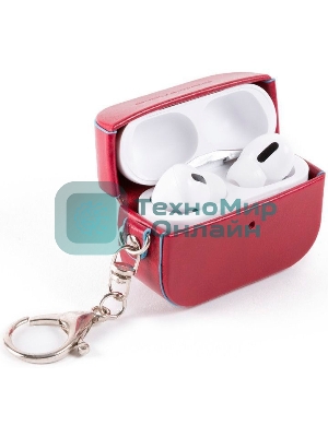 Чехол для наушников Piquadro Blue Square AC5308B2/R красный натур.кожа