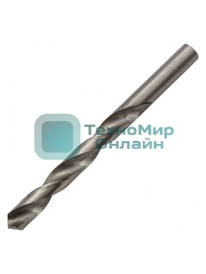 Сверло по металлу Matrix, 12,5 мм, полированное, HSS, 5 шт. цилиндрический хвостовик