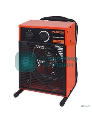 Тепловая пушка электрическая Patriot PT-Q 3 оранжевый