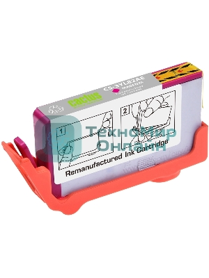 Картридж струйный Cactus 912XL CS-3YL82AE (есть ограничения по прошивке) пурпурный (10.5мл) для HP OfficeJet 8012/8014/8015/8017;OfficeJet Pro 8022/8023/8024/8025 AIO