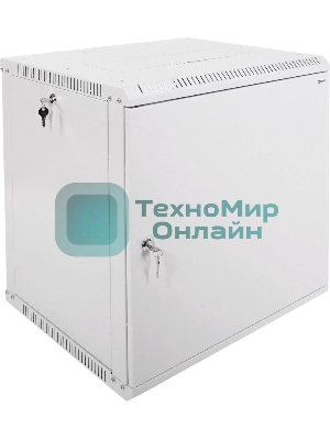 Шкаф ЦМО телекоммуникационный настенный сварной 12U (600 500) съемные стенки, дверь металл