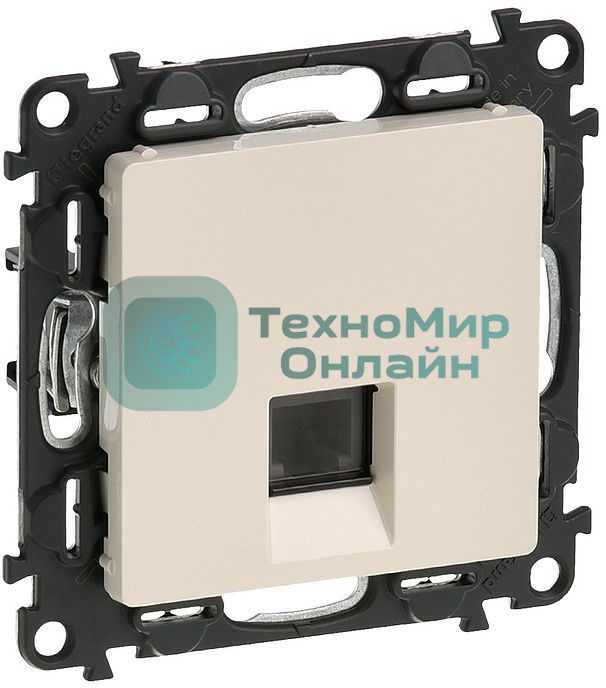 Розетка телефонная Legrand Valena Life (753538) скрыт. слоновая кость