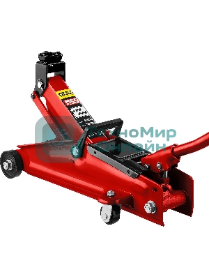 Домкрат STAYER 43153-2 гидравлический подкатной red force 2т 130-350мм