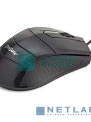 Мышь проводная ExeGate Professional Standard SH-9031 черный, 1000 dpi, USB, кнопки - 3