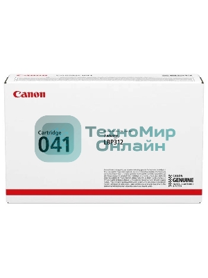 Картридж лазерный Canon Cartridge 041 (0452C002) черный (10000 стр.) для Canon LBP312x