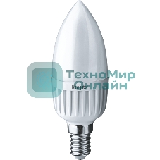 Лампа светодиодная Navigator NLL-P-C37-5-230-4K-E14-FR