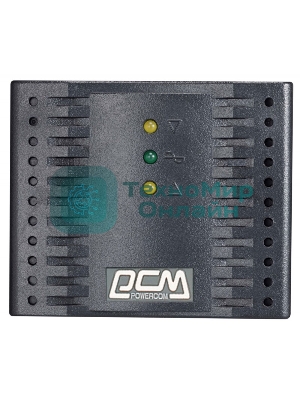 Стабилизатор напряжения Powercom TCA-1200 600Вт 1200ВА черный