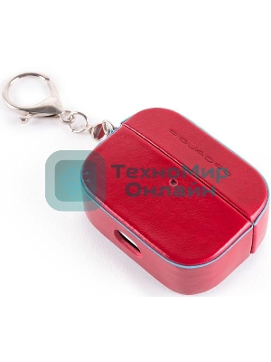 Чехол для наушников Piquadro Blue Square AC5308B2/R красный натур.кожа