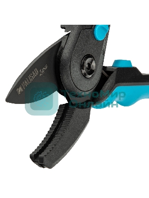 Секатор с наковальней Palisad LUXE 220 мм, регулировка захвата, трехкомпонентные рукоятки