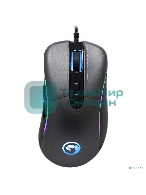 Мышь MARVO G950 Black USB Мышь игровая проводная оптическая, 4000dpi, Сенсор Avago A3050, 7 кнопок, RGB подсветка, Программируемые кнопки, Сменные боковины, USB, Кабель 1,8 м