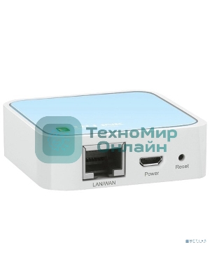 Беспроводной Nano маршрутизатор TP-Link TL-WR802N серии N, скорость до 300 Мбит/с