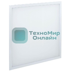 Светильник светодиодный ДВО IEK LDVO3-6571-45-4000-K01 6571-O 45Вт 4000К 595х595х20 опал аналог люм.свет. 4х18 накладных или в потолок Армстронг