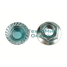 Гайка М10 с насечкой (уп. 100 шт) ДКС CM101000