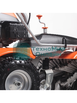 Подметальная машина PATRIOT S 610P 6лс 180-350об/мин шир.100см D35см ск.4+2 ручной/эл.стартер 79кг