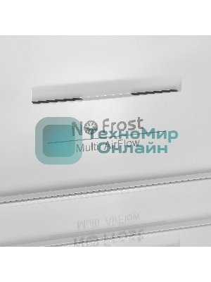 Холодильник Maunfeld MFF185NFW10 белый двухкамерный инвертор 240/100л морозилка снизу, No Frost