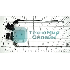 Петли для ноутбука Dell Inspiron 14R, N4110, FBR01016010, Dell