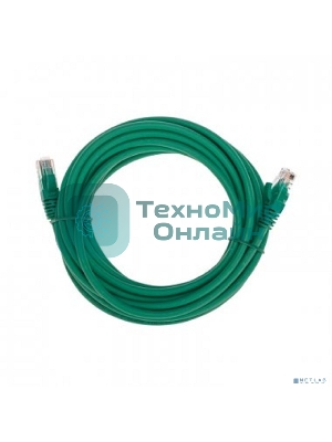 Патч-корд U/UTP Rexant cat.6, RJ45-RJ45, неэкранированный, 26AWG, LSZH, зеленый, 5 м