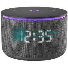 Умная колонка Яндекс Станция Мини 3 Про, 18Вт, компактная, 1 динамик, Алиса, Wi-Fi, Bluetooth 5.0, Zigbee, Matter, черный