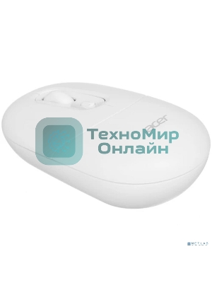 Мышь беспроводная Acer OMR301 белый, 1600 dpi, радиоканал, Bluetooth, USB, кнопки - 4