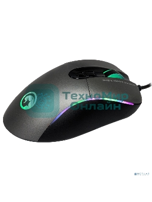 Мышь MARVO G950 Black USB Мышь игровая проводная оптическая, 4000dpi, Сенсор Avago A3050, 7 кнопок, RGB подсветка, Программируемые кнопки, Сменные боковины, USB, Кабель 1,8 м