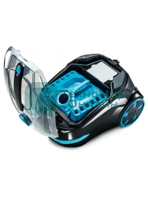 Пылесос Thomas DryBOX черный/синий, 300/1700Вт, уборка сухая, пылесборник контейнер 2.1 л