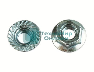 Гайка DKC CM100800 М8 с насечкой (уп. 100 шт)