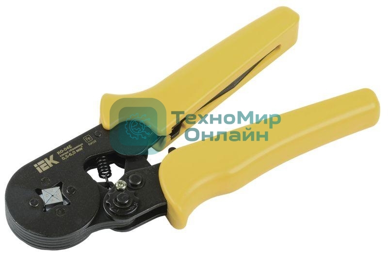 Клещи обжимные IEK КО-04Е0,5-6,0 мм2квадрат
