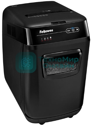 Шредер Fellowes AutoMax 200C (секр.P-4)/фрагменты/200лист./32лтр./пл.карты
