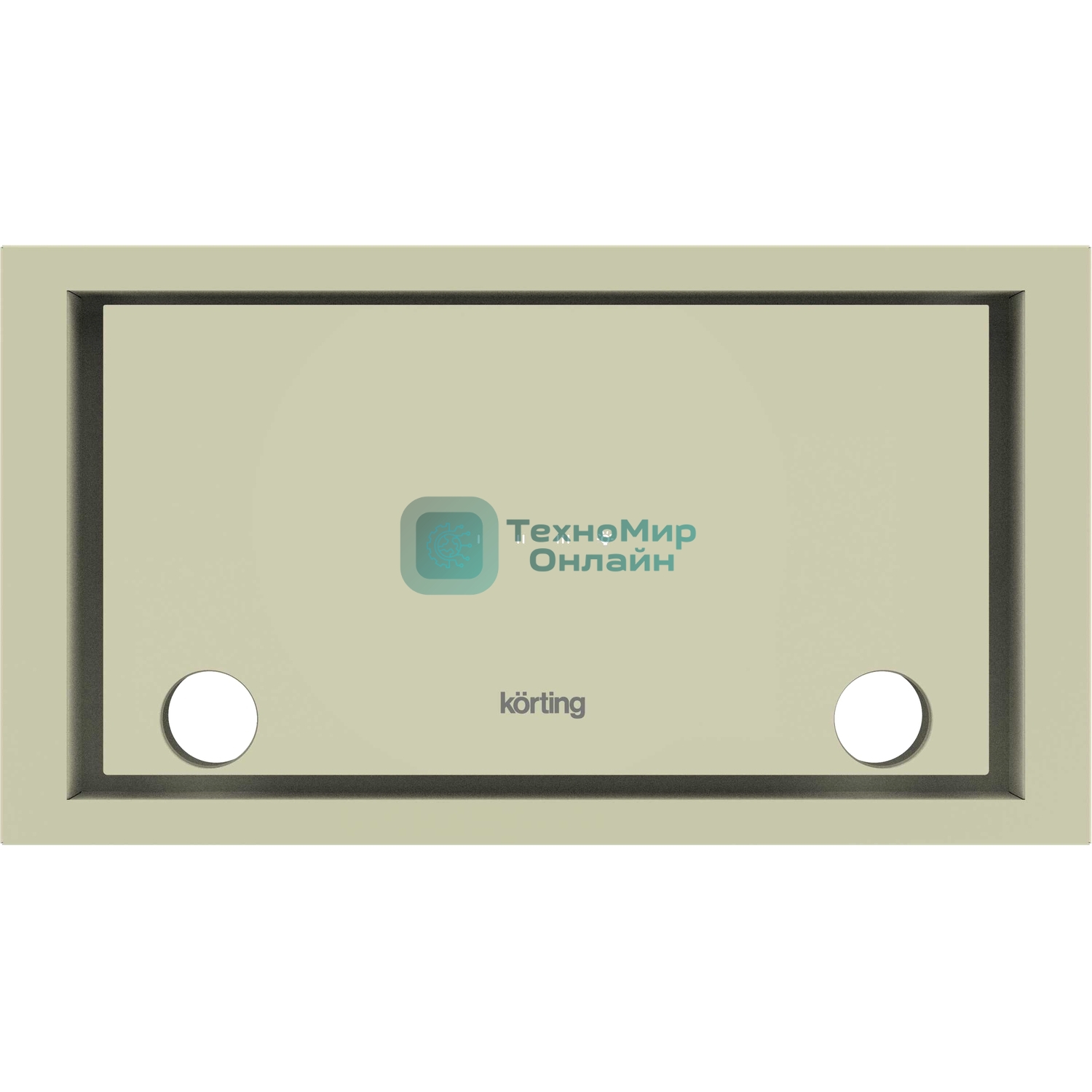 Встраиваемая вытяжка Korting KHI 6777 GB слоновая кость