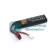 Портативный аккумулятор Li-Pol 7.4v 451865 1800mAh T-plug