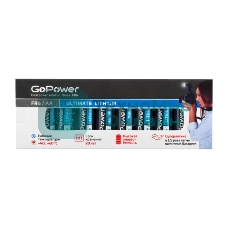 Батарейка GoPower FR6 AA BOX10 Lithium 1.5V