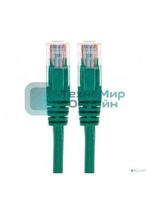 Патч-корд U/UTP Rexant cat.6, RJ45-RJ45, неэкранированный, 26AWG, LSZH, зеленый, 5 м