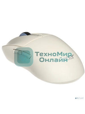 Мышь беспроводная Acer OMR312 бежевый, 3200 dpi, радиоканал, Bluetooth, USB, кнопки - 5