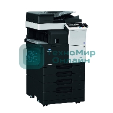 МФУ лазерное Konica-Minolta bizhub 227 монохромное, (A3, 22 стр./мин., 19000стр/мес, 250Gb, сеть, дуплекс, 2*500л, 2Gb, без крышки или автоподатчика, без тонера), обязат. установка специалистом АСЦ
