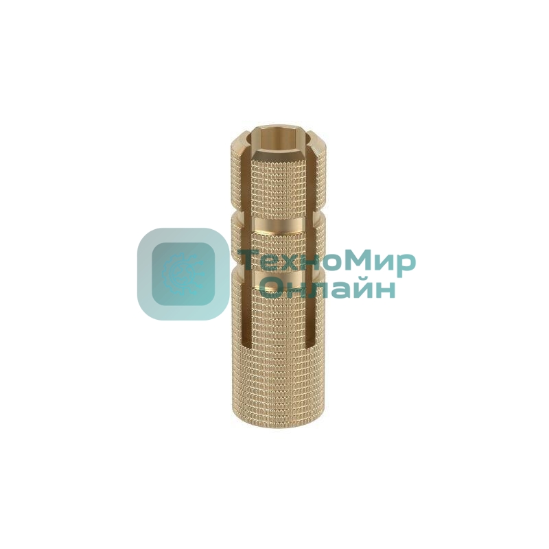 Анкер забивной М8х31 латунь (Dсв.10) (уп. 100 шт) ДКС CM410831