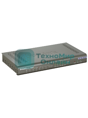 Интернет-телефония D-Link DVG-5008SG/A1A Голосовой шлюз с 8 FXS-портами, 1 WAN-портом 10/100/1000Base-T и 4 LAN-портами 10/1000Base-T