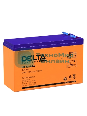 Батарея для ИБП Delta HR 12-24 W (12V, 6Ah)