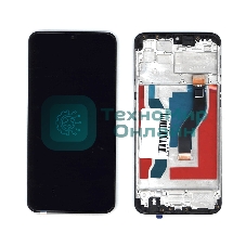 Дисплей для Samsung Galaxy A10S SM-A107F (TFT) черный с рамкой