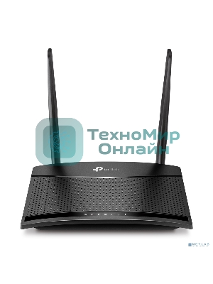 Роутер беспроводной TP-Link TL-MR100 N300 10/100BASE-TX/4G(3G) cat.4 черный