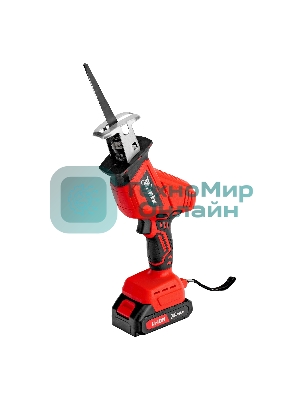 Пила сабельная аккумуляторная MTX RС-80, Li-Ion, 20 В