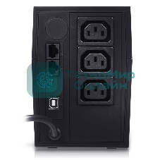 Источник бесперебойного питания Powercom Raptor RPT-600AP 360Вт 600ВА черный