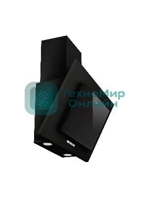 Вытяжка наклонная Maunfeld Tower C 60 черный, 60 см, 650 куб. м/ч, 51 дБ