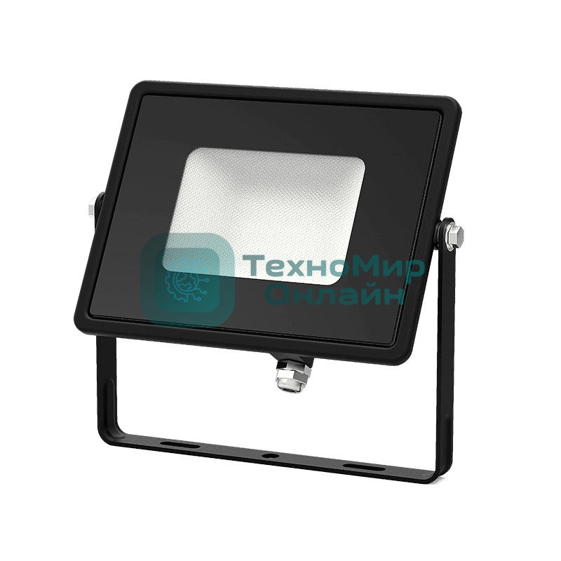 Прожектор светодиодный Gauss Qplus 10Вт 6500К 850лм IP65 графит. сер. 1/20