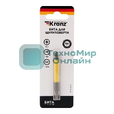 Бита для шуруповерта Kranz PH2х70 мм