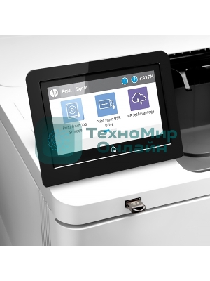 Принтер лазерный HP LaserJet Enterprise M611dn (7PS84A), A4, ч/б, печ. до 61 стр/мин., 1200 x 1200 dpi, USB, RJ-45