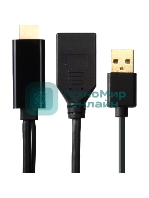 Адаптер USB TO DP(F) CG599E-0.15M 4K*60HZ VCOM